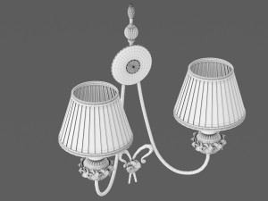 LE PORCELLANE Applique Lights 5175-2 3D Model