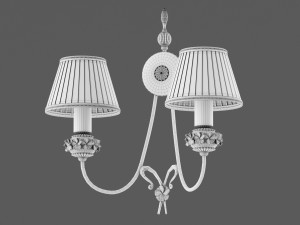 LE PORCELLANE Applique Lights 5175-2 3D Model