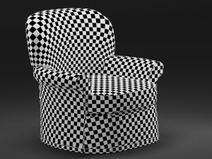 CENTURY Dylan Swivel Glider 11-403SG 3D Модель