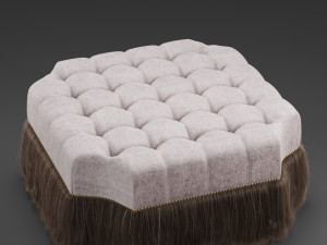 MARGE CARSON Coronado Ottoman Model 3D
