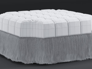 MARGE CARSON Coronado Ottoman Model 3D