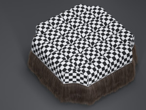 MARGE CARSON Coronado Ottoman Model 3D