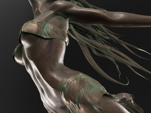 Sculpture Female -Born Within- Modèle 3D