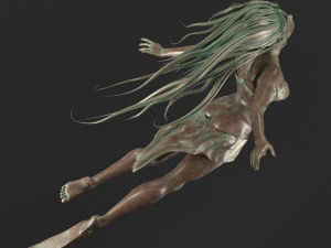 Sculpture Female -Born Within- 3D Model