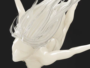 Sculpture Female -Born Within- 3D Model