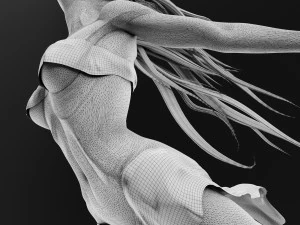 Sculpture Female -Born Within- 3D Model