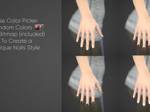 Female Woman Character Kenzie 35 Poses Mega Pack 3D Model