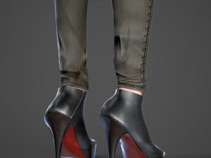 Female Woman Character Kenzie 35 Poses Mega Pack Modelo 3D