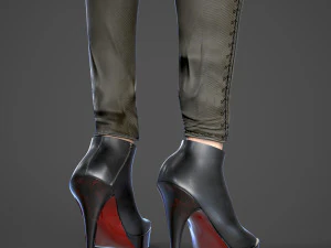 Female Woman Character Kenzie 35 Poses Mega Pack 3D Model