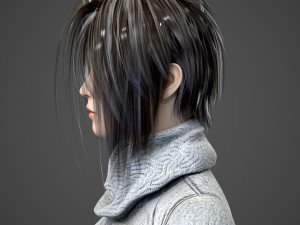 Female Woman Character Kenzie 35 Poses Mega Pack Modelo 3D