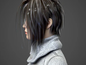 Female Woman Character Kenzie 35 Poses Mega Pack 3D Model
