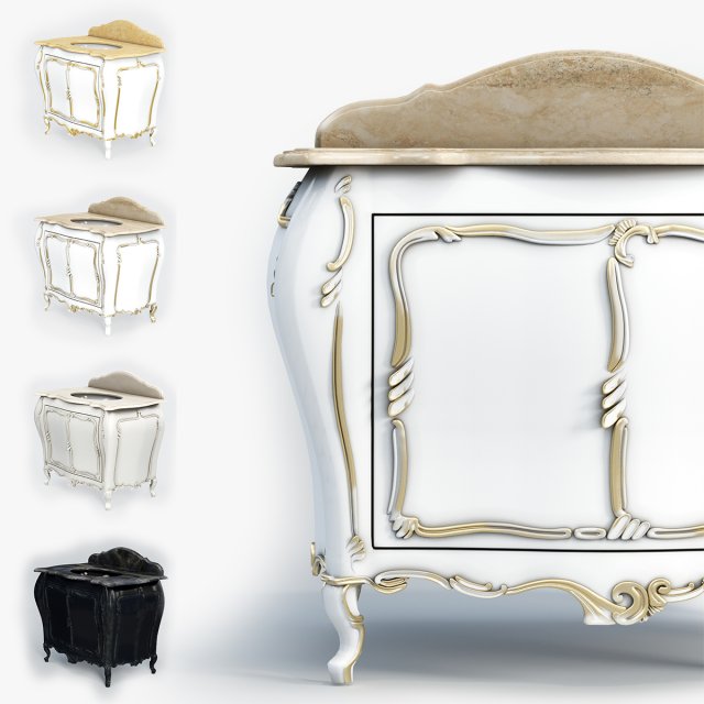 BIANCHINI and CAPPONI 8568 3D Model .c4d .max .obj .3ds .fbx .stl .blend 