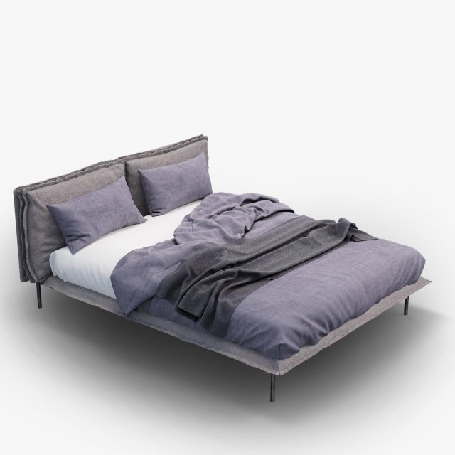 MEXO Butterfly bed 3D Model .c4d .max .obj .3ds .fbx .stl .blend 