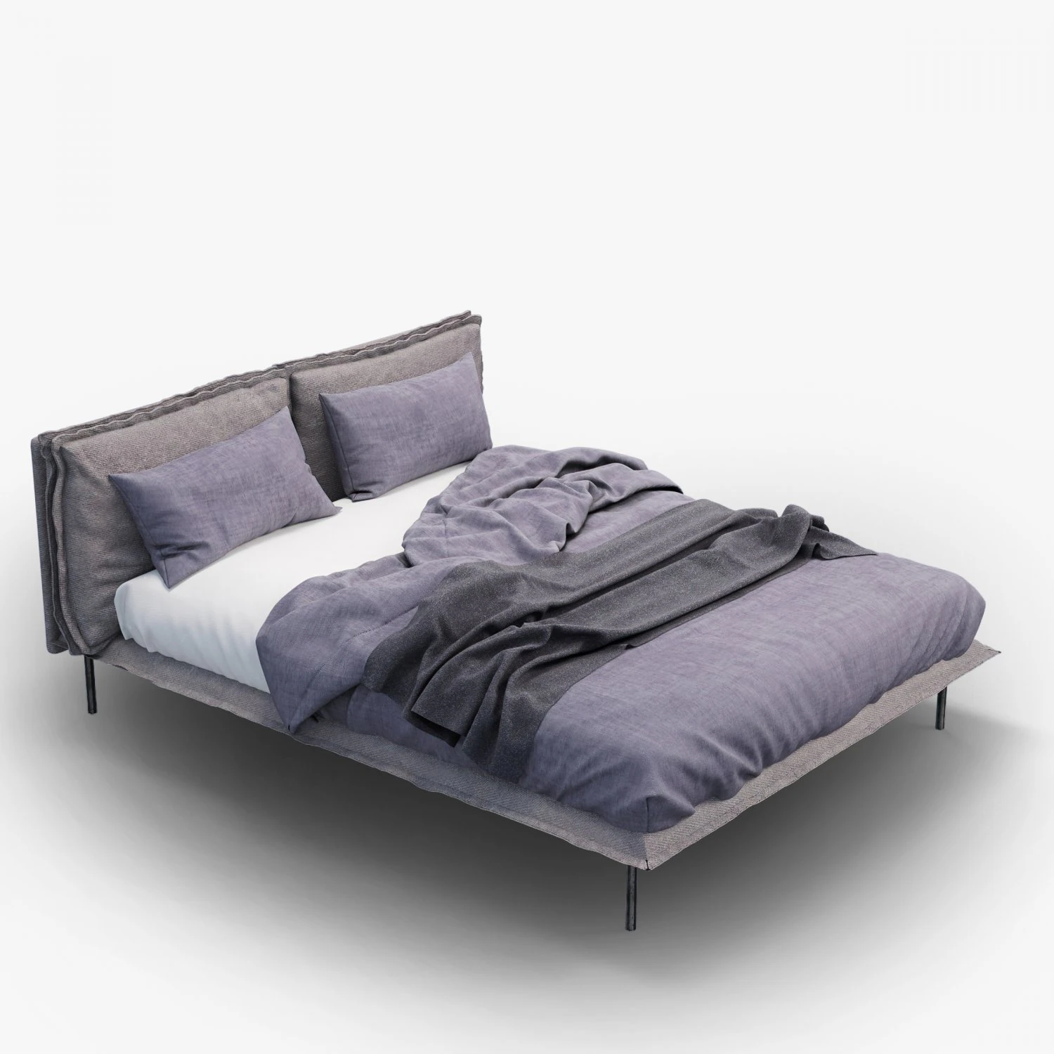 MEXO 蝴蝶床 3D 模型 .c4d .max .obj .3ds .fbx .stl .blend 