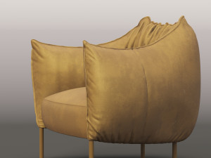 MEXO Chicken armchair 3D 모델