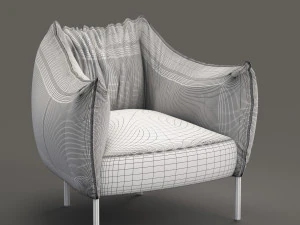 MEXO Chicken armchair 3D Model