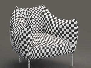 MEXO Chicken armchair 3D Model