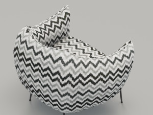 MEXO Chicken Fusion armchair 3D Model