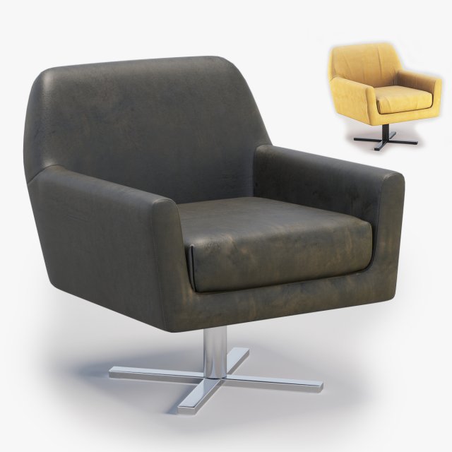 MEXO Cooper chair 3D 모델 .c4d .max .obj .3ds .fbx .stl .blend 