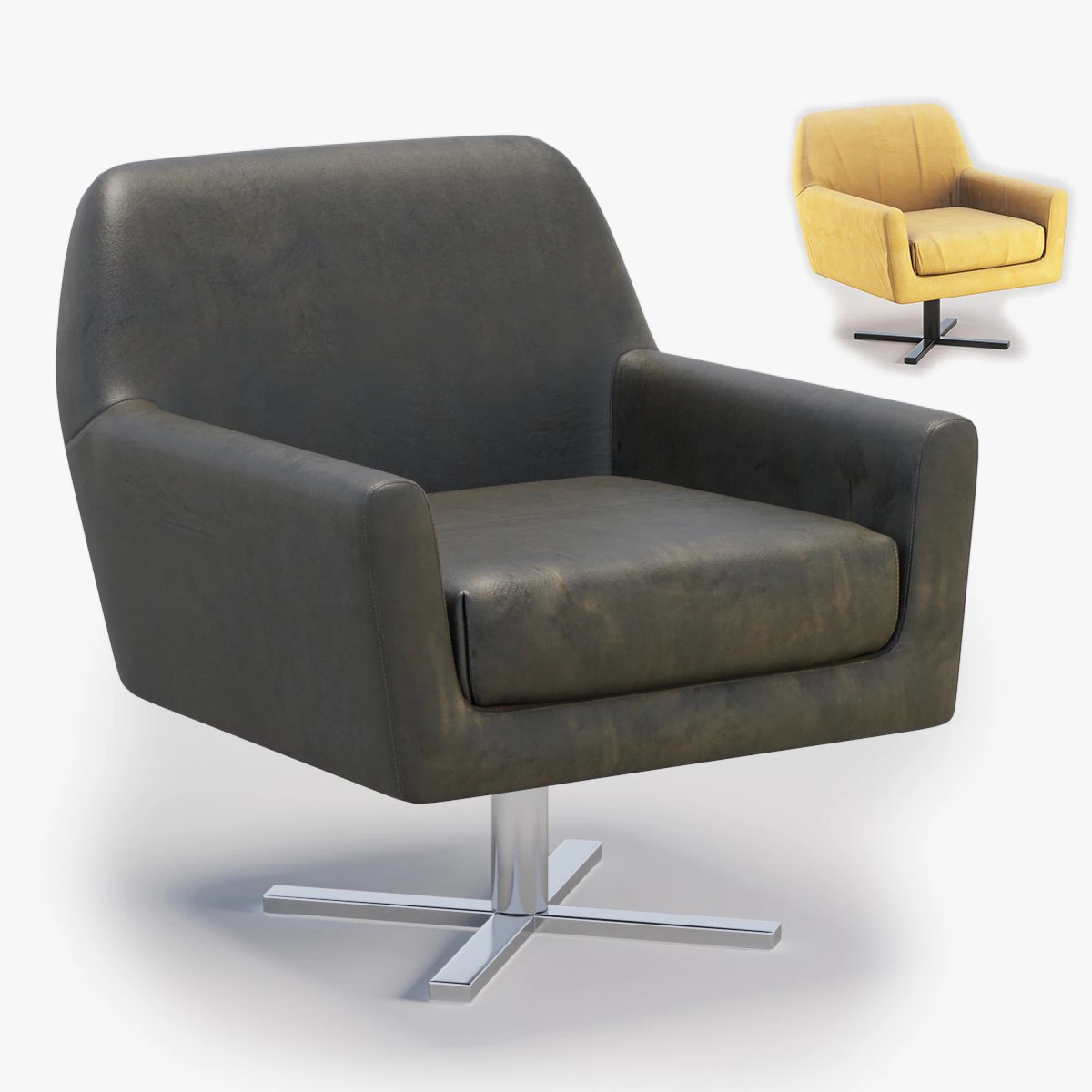MEXO Cooper chair 3D Model .c4d .max .obj .3ds .fbx .stl .blend 
