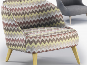 MEXO Dorota chair 3D Model
