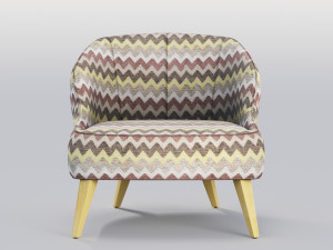 MEXO Dorota chair 3D Model