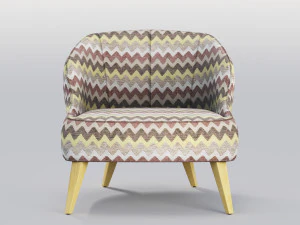 MEXO Dorota chair 3D Model
