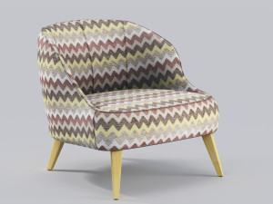 MEXO Dorota chair 3D Model