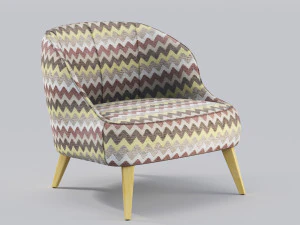 MEXO Dorota chair 3D Model
