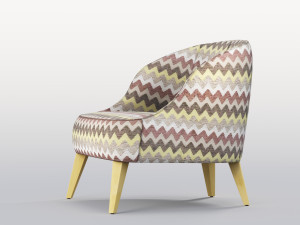 MEXO Dorota chair 3D Model