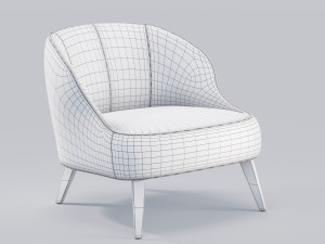 MEXO Dorota chair 3D Model