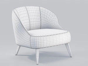MEXO Dorota chair 3D Model