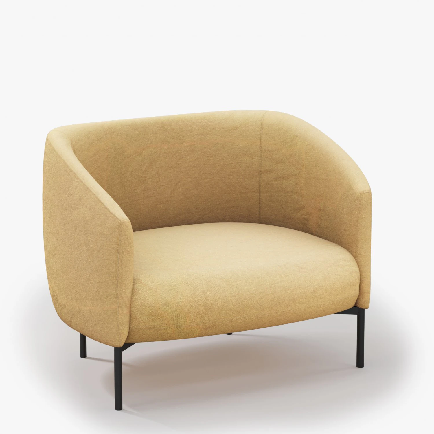 MEXO Fat Boy Slim armchair 3D Model .c4d .max .obj .3ds .fbx .stl .blend