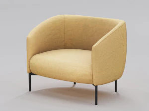 MEXO Fat Boy Slim armchair 3D Model