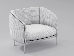MEXO Fat Boy Slim armchair 3D Model
