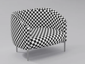 MEXO Fat Boy Slim armchair 3D Model