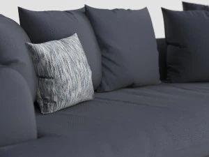 MEXO White Fox Sofa 3D Model