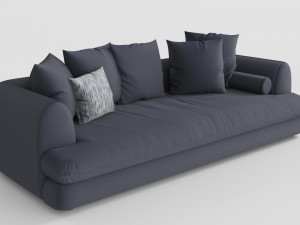 MEXO White Fox Sofa Modèle 3D