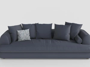 MEXO White Fox Sofa 3D Model