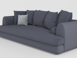 MEXO White Fox Sofa Modèle 3D