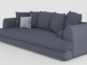 MEXO White Fox Sofa 3D Model