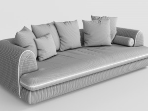 MEXO White Fox Sofa Modèle 3D