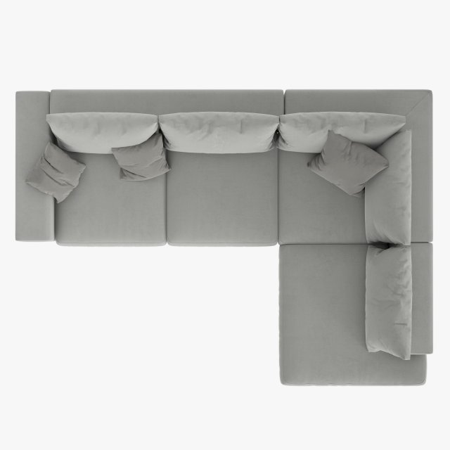 MEXO Metropolitan sofa Modelo 3D .c4d .max .obj .3ds .fbx .stl .blend 