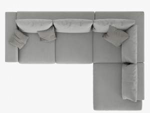 MEXO Metropolitan sofa 3D 模型
