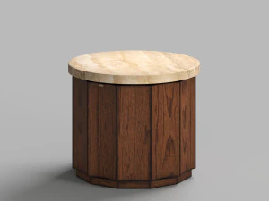 LEXINGTON Glendora Drum Table 3D Model