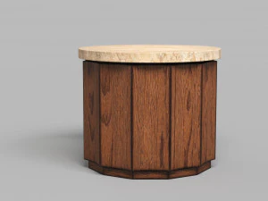 LEXINGTON Glendora Drum Table 3D Model
