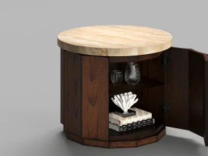 LEXINGTON Glendora Drum Table 3D Model