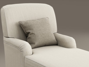 TAYLOR KING Kennedy Chaise Model 3D