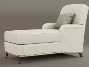 TAYLOR KING Kennedy Chaise 3D Model