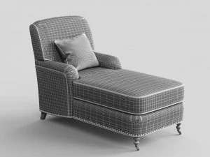 TAYLOR KING Kennedy Chaise 3D Model
